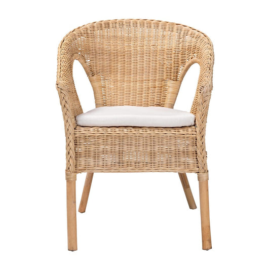 bali & pari - Abbey Dining Chair in Natural - 12717-Natural Rattan-DC-Version 2 view 2