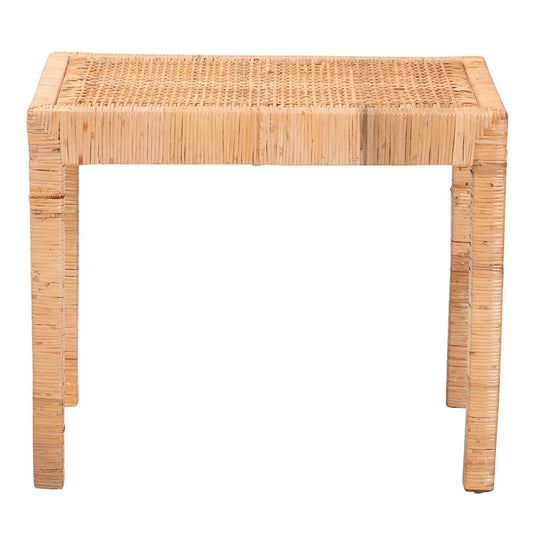 bali & pari - Abelia Bench in Natural Brown - Abelia-Wooden-Bench-Small view 2