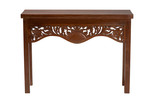 bali & pari - Alannis Console Table - Alannis-Light Brown Wooden-Console Table-Boxed view 2