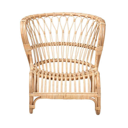 bali & pari - Alaya Chair in Natural Brown - DC151019-Rattan-CC view 2