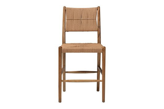 bali & pari - Alva Counter Stool - MD-39889-Alva-Honey-Wooden-CS view 2