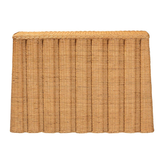 bali & pari - Andrea Console Table in Light Honey - Andrea-Light Honey Rattan-Console Table view 2