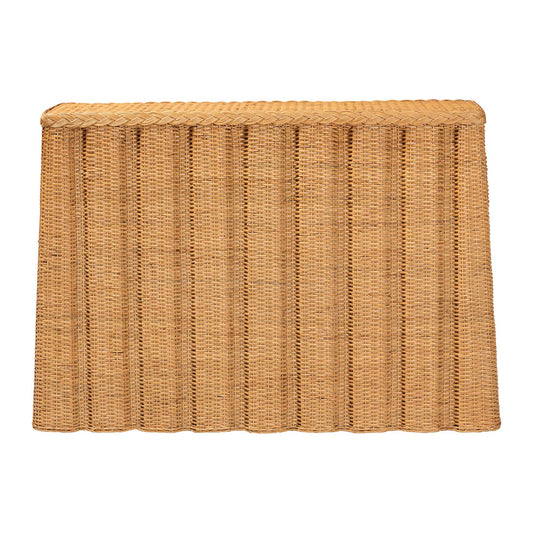 bali & pari - Andrea Console Table in Light Honey - Andrea-Light Honey Rattan-Console Table view 2