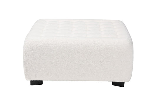 bali & pari - Athena Ottoman - 2211-Beige-Ottoman view 2