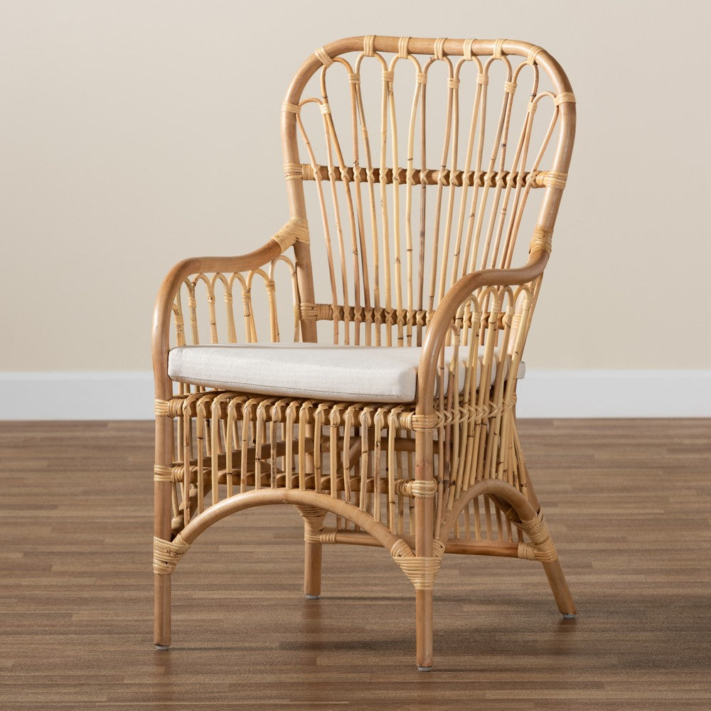 bali & pari - Aya Chair in Natural/White - Aya-Natural-CC view 7