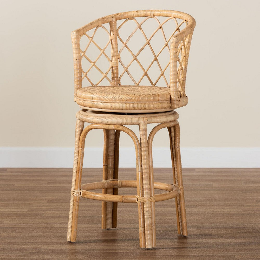 bali & pari - Ayu Counter Stool in Natural - AYU-Natural Rattan-CS view 9