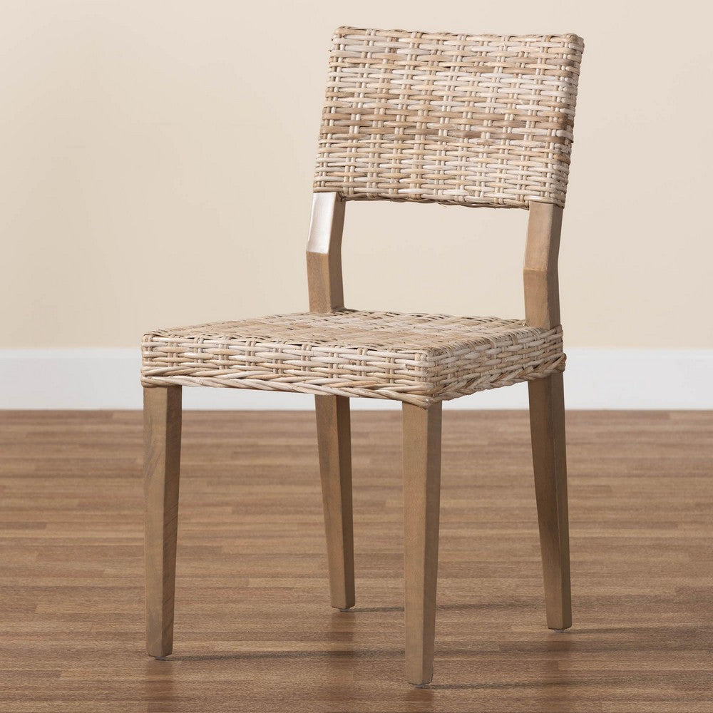 bali & pari - Barossa Dining Chair in Kubu Grey/Rustic Taupe - MD-36065/Lutop-Grey Natural-DC view 9