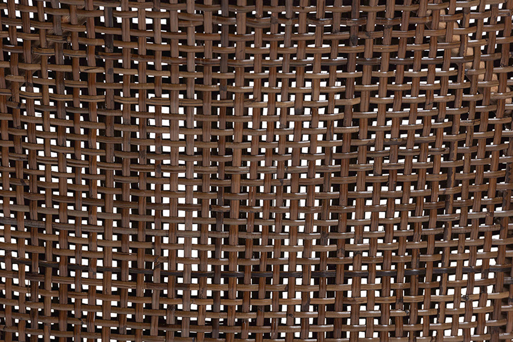 bali & pari - Bella Dining Chair - Bella-Coffee Antique/Rattan-DC view 8