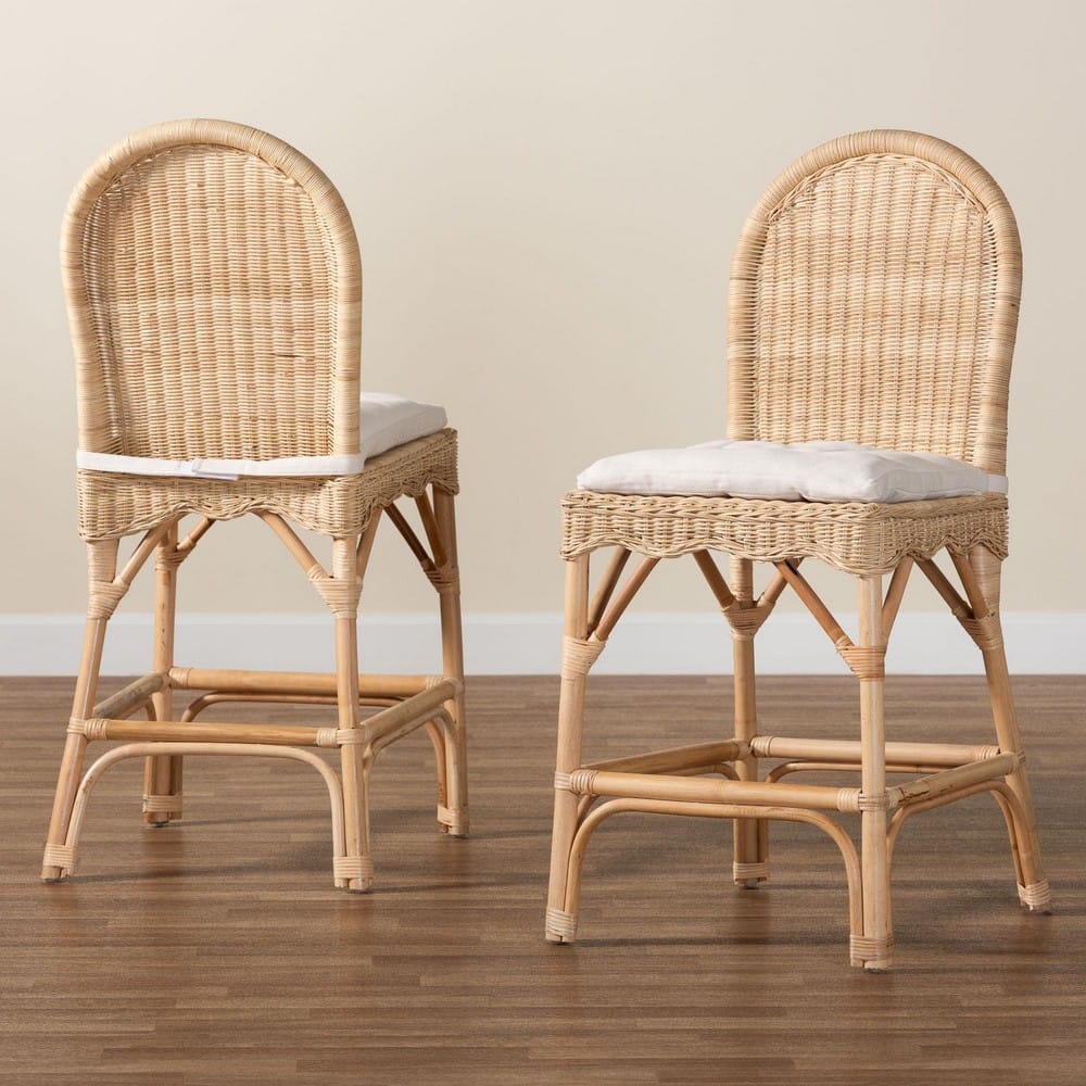 bali & pari - Bilu Set of 2 Counter Stools in Natural - DC829-CB-Bilu-Light Honey Rattan-Counter Stool view 8