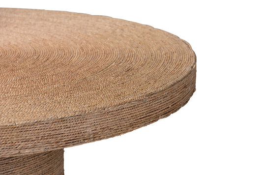 bali & pari - Bistra Dining Table - F233-FT7-Wood & Seagrass-Dining Table view 2