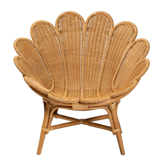 bali & pari - Blossom Chair in Honey - Blossom-Light Honey Rattan-CC view 2