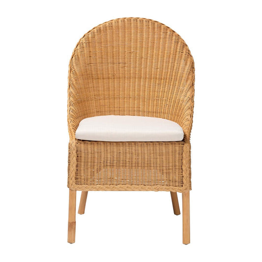 bali & pari - Camelia Dining Chair in Light Honey - Camelia-Light Honey Rattan-DC view 2