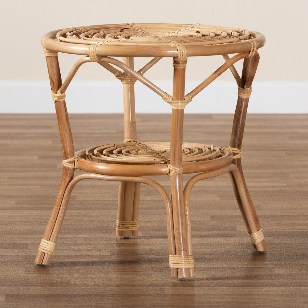 bali & pari - Cariel Coffee Table in Natural Brown - 12720-Rattan-CT view 7