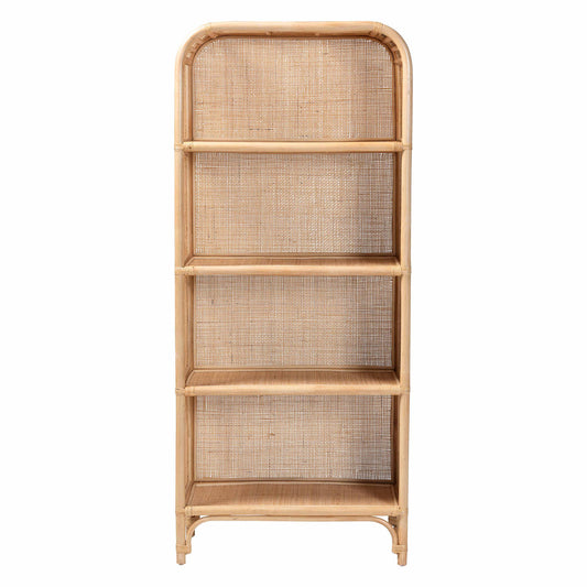 bali & pari - Chusi Decorative Shelf in Natural - Chusi-Natural/Rattan-Shelf view 2