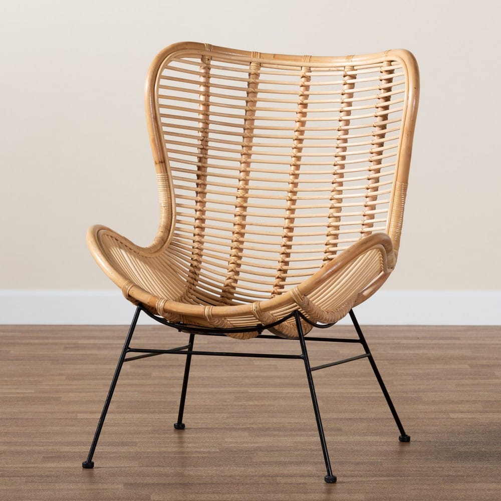 bali & pari - Colorado Chair in Natural Brown - Colorado-Natural/Rattan-CC view 9