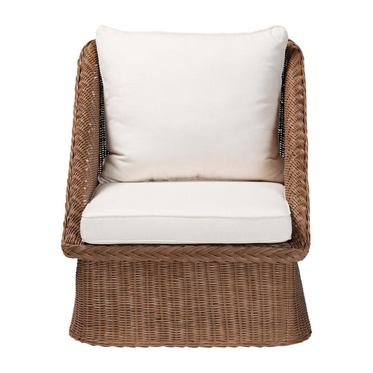 bali & pari - Derris Arm Chair in Peanut Brown - Derris-Peanut Brown/Rattan-CC view 2