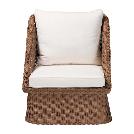 bali & pari - Derris Arm Chair in Peanut Brown - Derris-Peanut Brown/Rattan-CC view 2