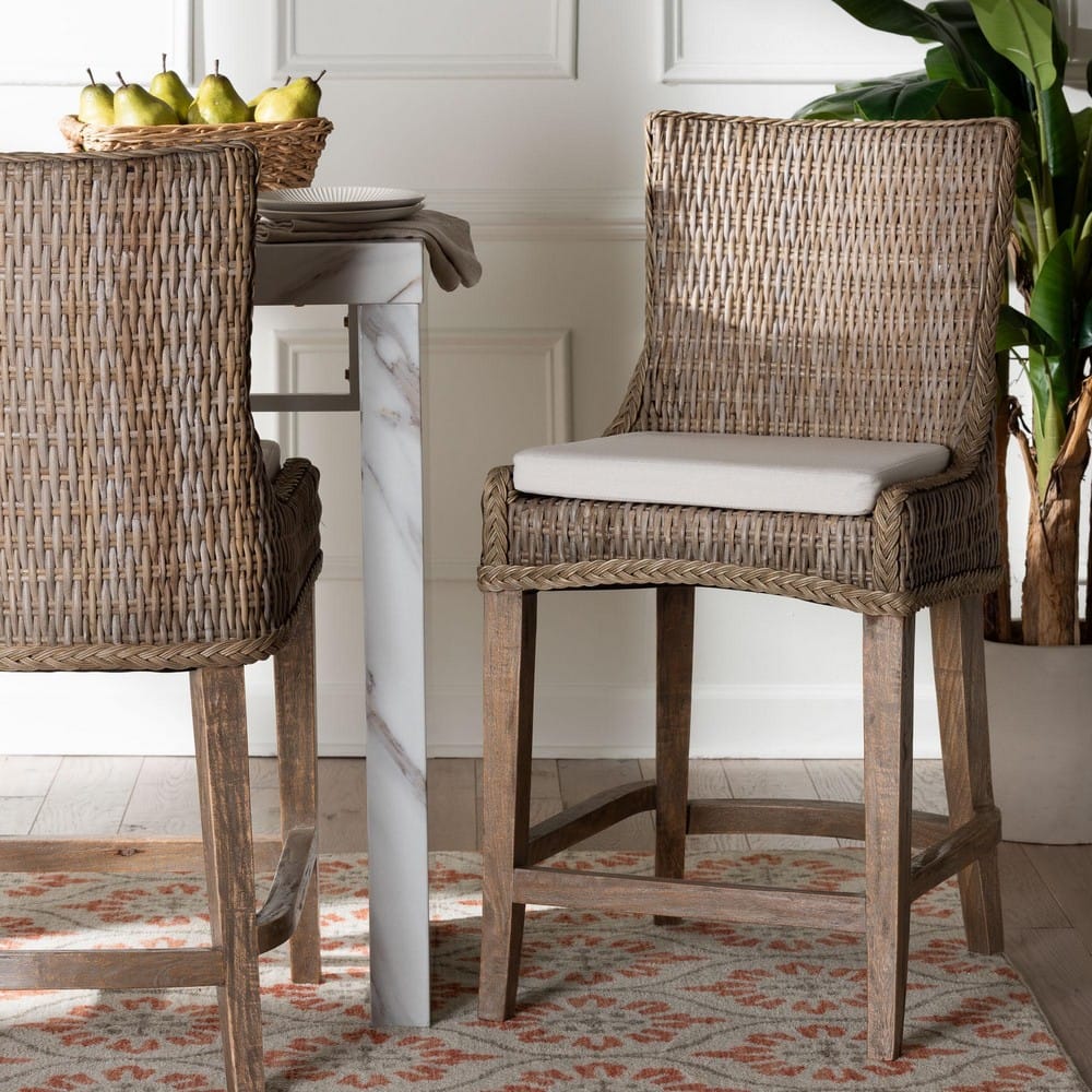 bali & pari - Derris Counter Stool in Greywashed - MD-39818-KB Derris-Grey Natural Rattan-CS view 8
