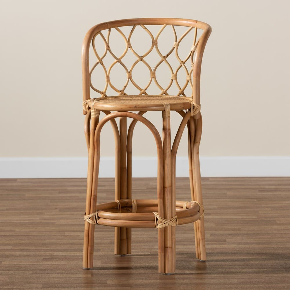 bali & pari - Diana Counter Stool in Natural - Diana-Natural-CS view 7