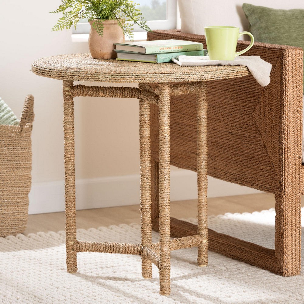 bali & pari - Fumito End Table in Natural Brown - F248-FT1-Seagrass-ET view 6