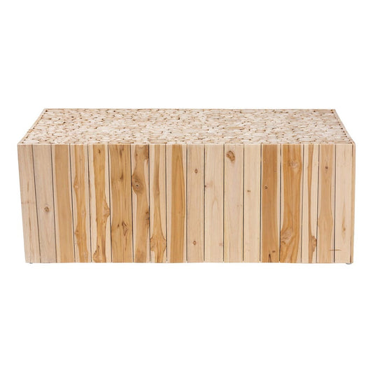 bali & pari - Grayson Coffee Table in Natural - Grayson-Wooden-CT view 2