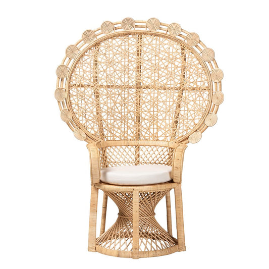 bali & pari - Hecate Chair in Natural Brown - WS043-Natural Rattan-CC view 2