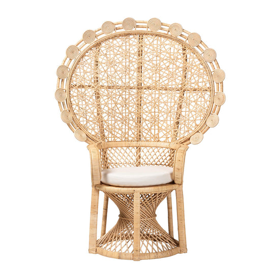 bali & pari - Hecate Chair in Natural Brown - WS043-Natural Rattan-CC view 2