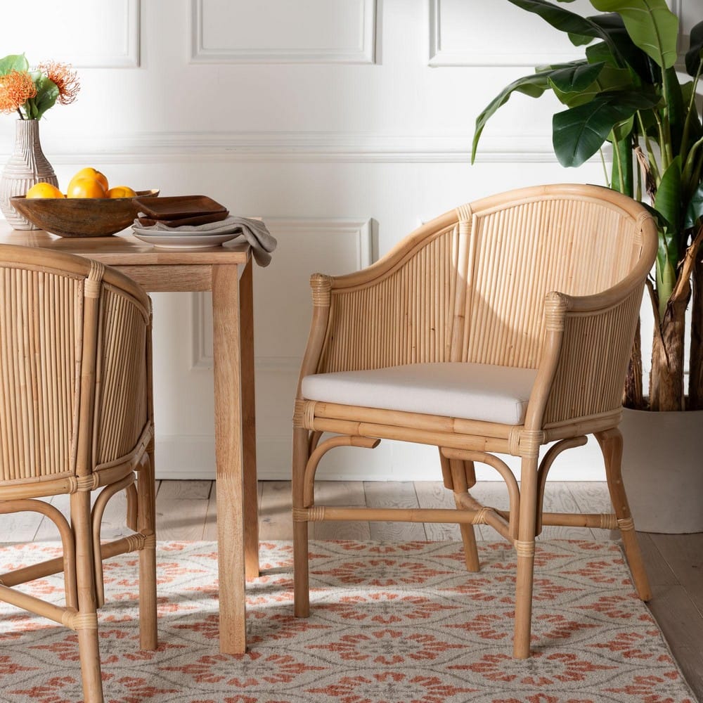 bali & pari - Hollis Dining Chair in Natural - Hollis-Natural/Rattan-DC view 8