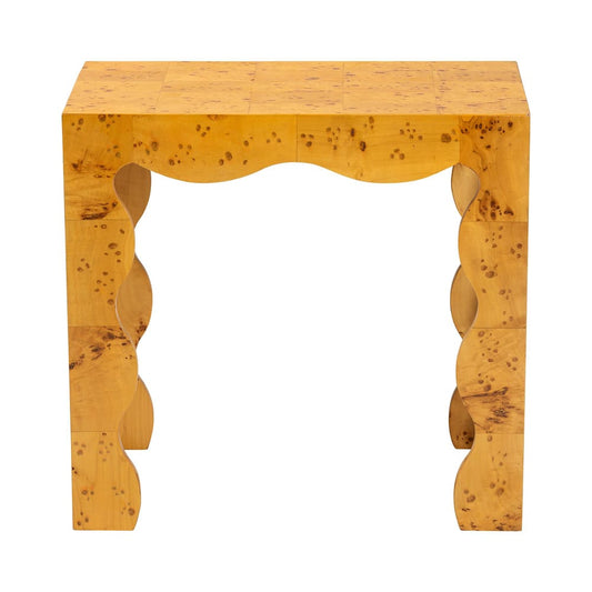 bali & pari - Huxley End Table in Light Mappa Burl - KL-1596-Natural Burl Op1-Raisa-ET-BOXED view 2