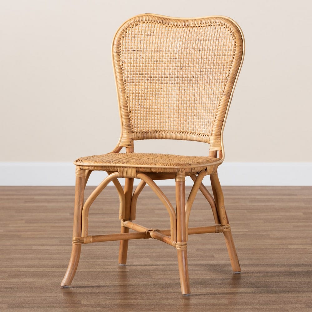 bali & pari - Irene Dining Chair in Natural Brown - Irene-Rattan-DC view 9