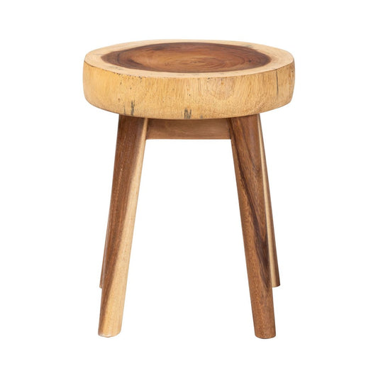 bali & pari - Jia End Table in Natural Brown - Jia-Natural/Wooden-End Table view 2