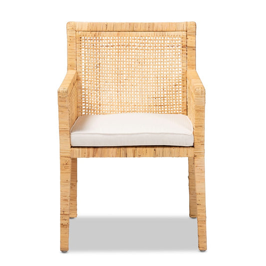 bali & pari - Karis Chair in Natural/White - Karis-Natural-DC view 2