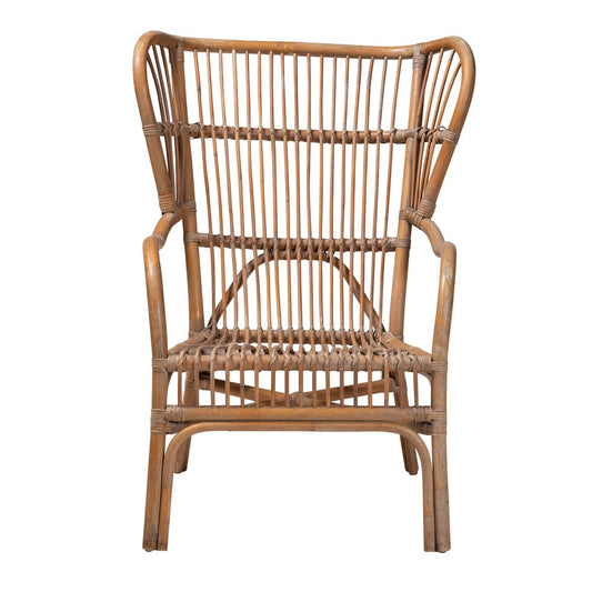 bali & pari - Lamaria Chair in Natural Brown - DC9099-Rattan-CC view 2