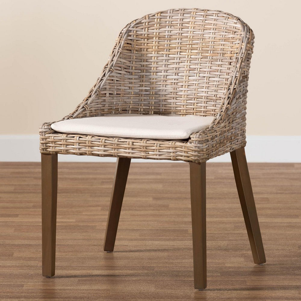 bali & pari - Lara Dining Chair in Kubu Grey/Rustic Taupe - MD-39209-Kubu Grey/Natural Rattan-DC view 9