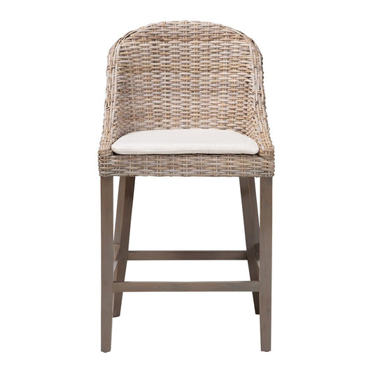 bali & pari - LaraCounter Stool in Greywashed/Grey - MD-39929-Dirgahayu Grey/NT Rattan-Cushion-CS view 2