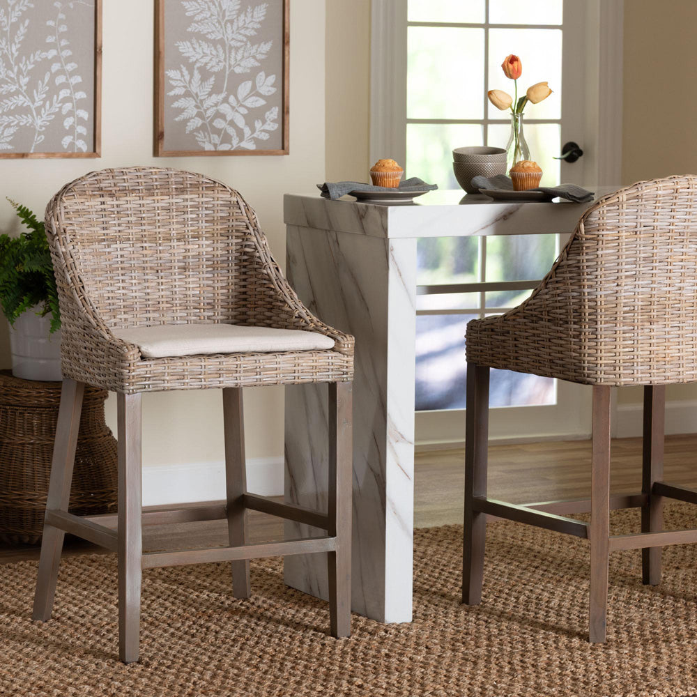 bali & pari - LaraCounter Stool in Greywashed/Grey - MD-39929-Dirgahayu Grey/NT Rattan-Cushion-CS view 8