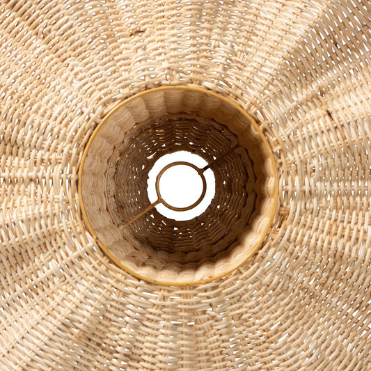bali & pari - Lavada Lampshade in Natural - S24-L04-Natural Rattan-Lampshade view 2