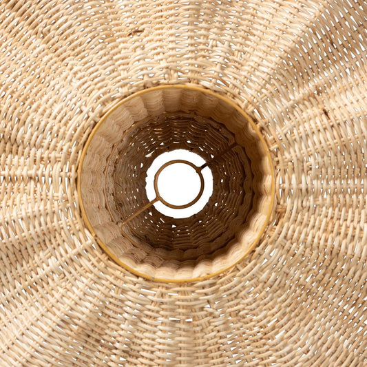 bali & pari - Lavada Lampshade in Natural - S24-L04-Natural Rattan-Lampshade view 2