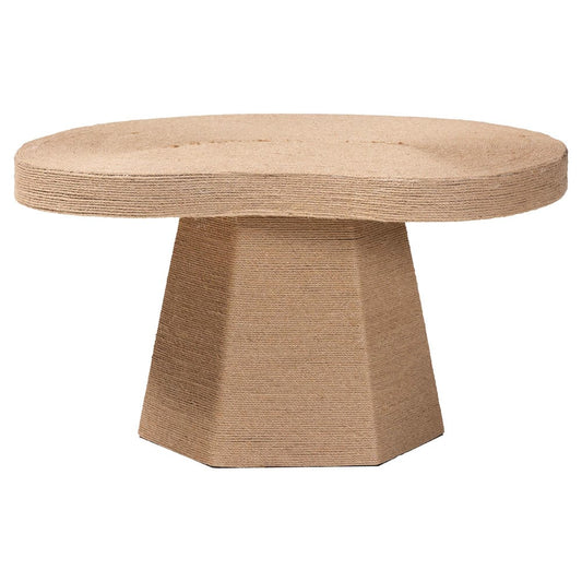 bali & pari - Lenka Coffee Table in Natural Brown - F2410-FT1-Jute-CT view 2