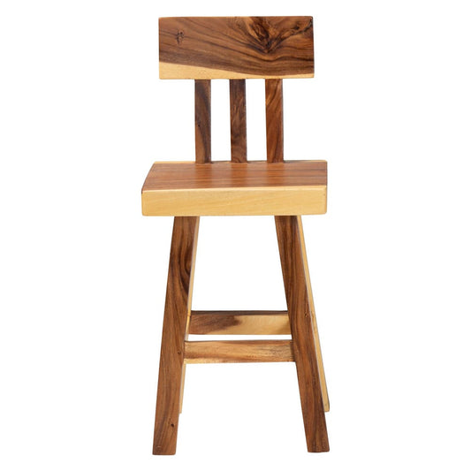 bali & pari - Luli Counter Stool in Natural Brown - Luli-Natural/Wooden-CS view 2
