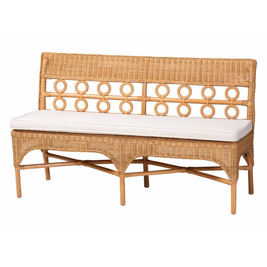 bali & pari - Matilde Dining Set in Light Honey - Matilde-3PC Dining Nook Set view 2