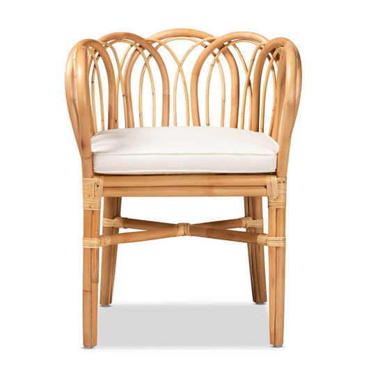 bali & pari - Melody Chair in Natural/White - Melody-Natural-DC view 2