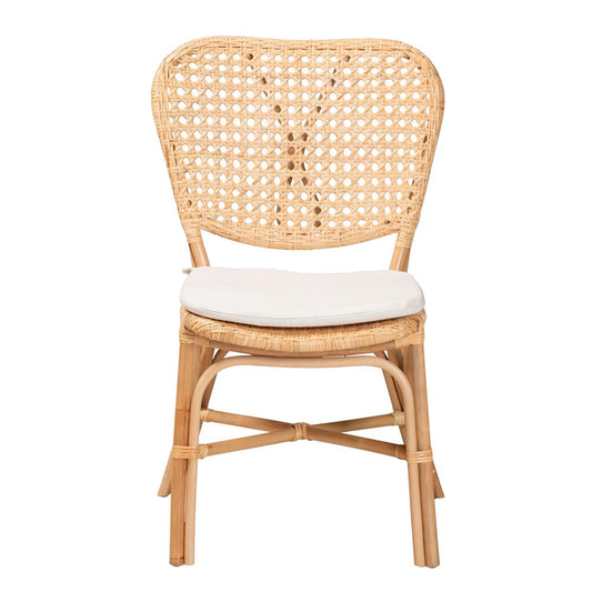 bali & pari - Nadira Dining Chair in Natural Brown - RCN003-Rattan-DC view 2