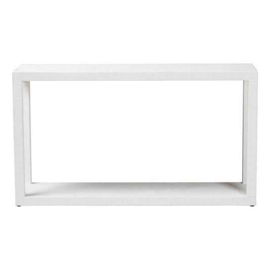bali & pari - Oaklynn Console Table in White - FBS201-S347 White-Console Table view 2