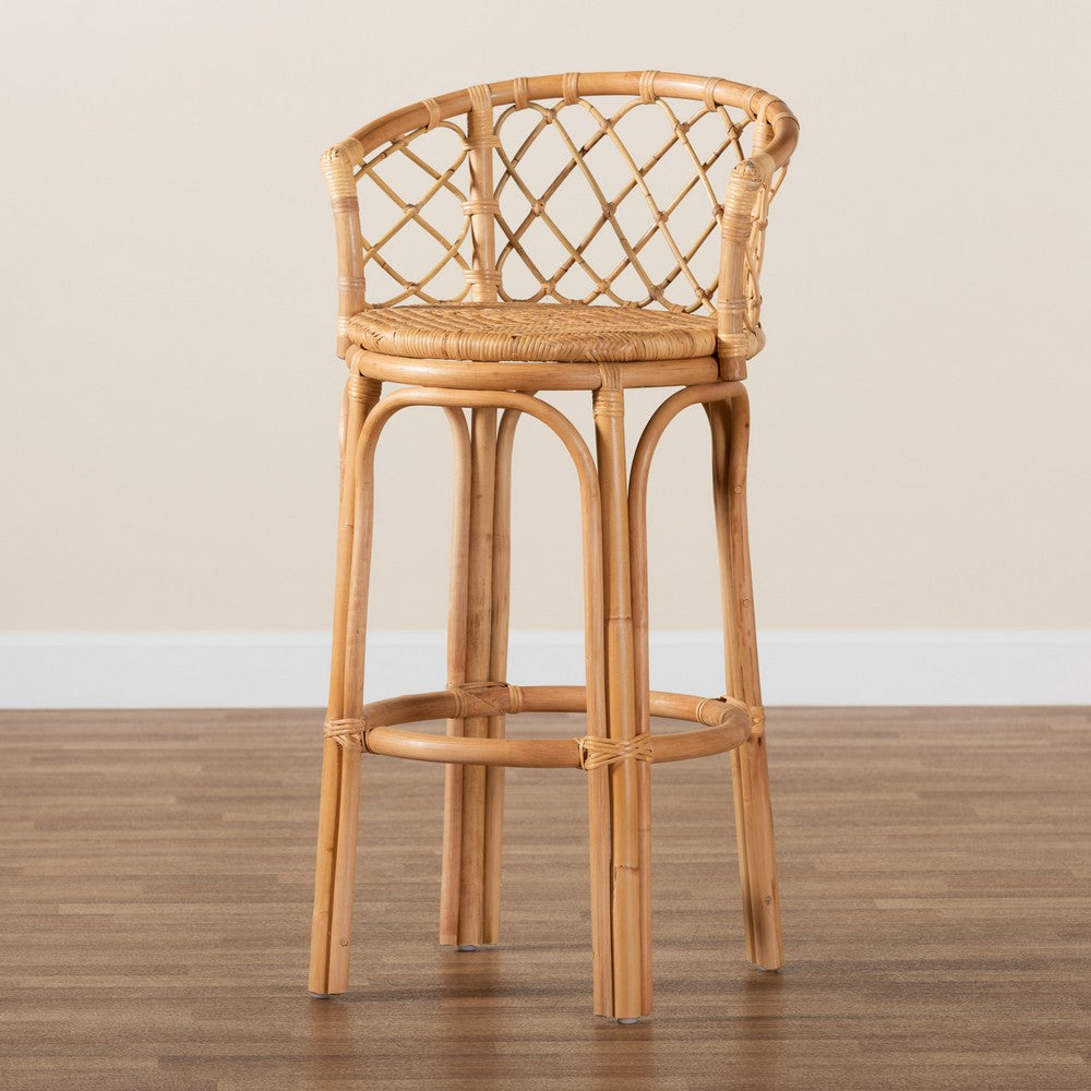 bali & pari - Orchard Bar Stool in Natural Brown - Orchard-Rattan-BS view 9