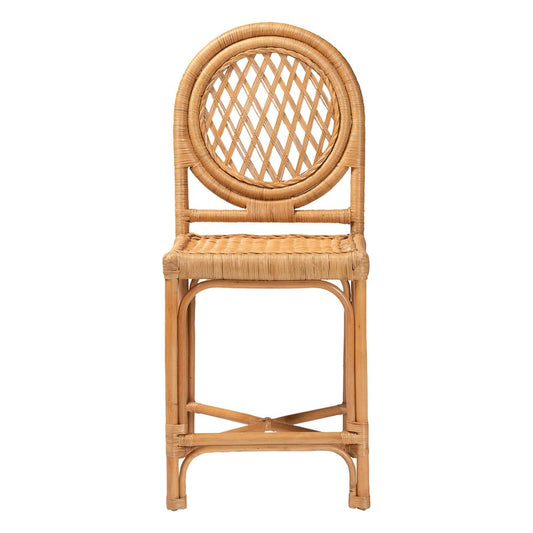 bali & pari - Oxford Counter Stool in Light Honey - Oxford-Light Honey Rattan-CS view 2