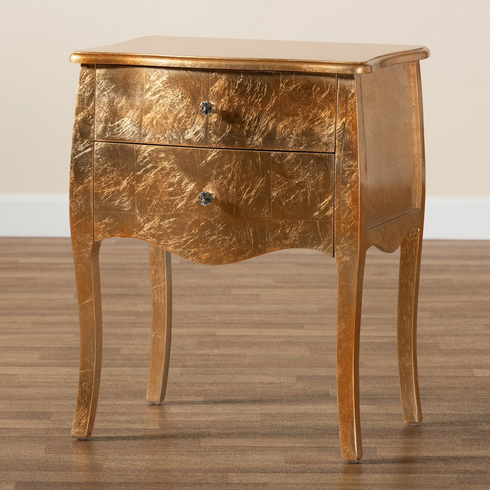 bali & pari - Patrice End Table in Gold - JY15B054-Gold-ET view 9