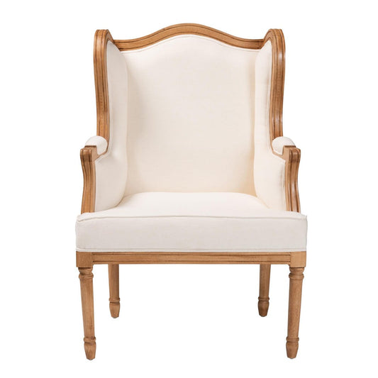 bali & pari - Rachana Chair in Beige/Honey Oak - SEA675-Light wood-NAT01/White-F00 view 2