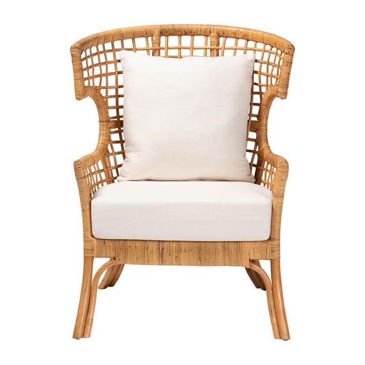 bali & pari - Regina Chair in Light Honey - REGINA-Light Honey Rattan/Wicker Weave-CC view 2