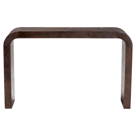 bali & pari - Revelle Console Table in Dark Walnut - SVN-14-Dark Walnut-Console Table view 2